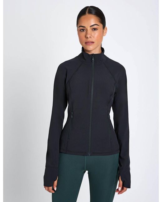 GIRLFRIEND COLLECTIVE Blue Women's Estrella Fitted Jacket