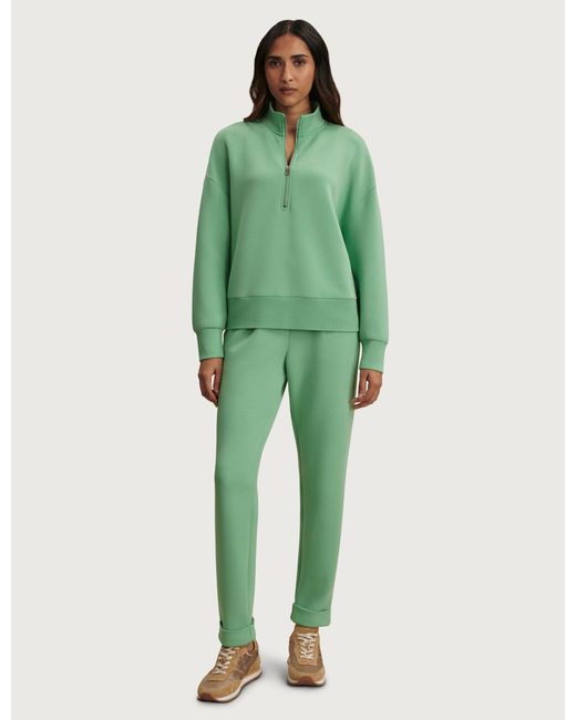 Varley Green Women's Mavis Mock Neck Sweat