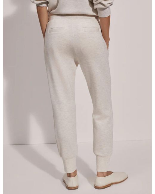 Varley White Women's The Slim Cuff Pant 25 Ivory Marl