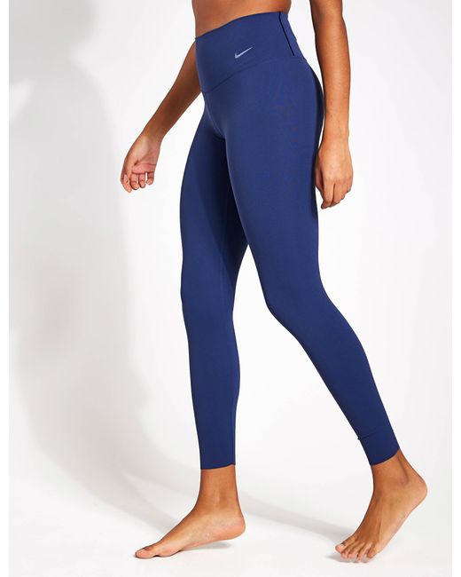 Nike Blue Zenvy High Waisted leggings