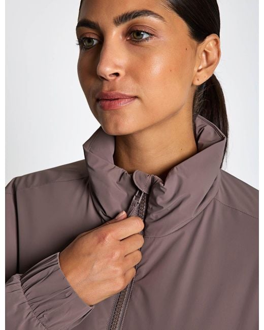 Columbia Purple Women's Amazestretch Insulated Bomber