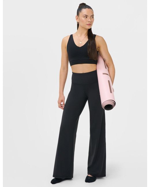 Sweaty Betty Blue Women's Super Soft Wide Leg Trouser 30"