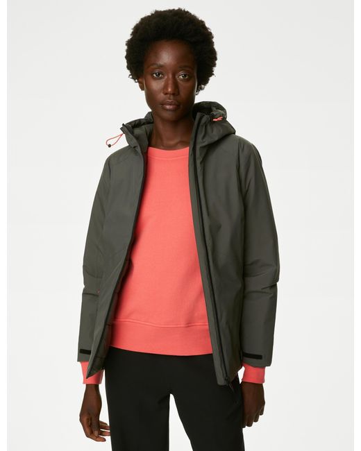 GOODMOVE Insulated Waterproof Jacket in Red | Lyst UK