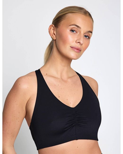GIRLFRIEND COLLECTIVE Black Women's Stevie Ballet Sports Bra