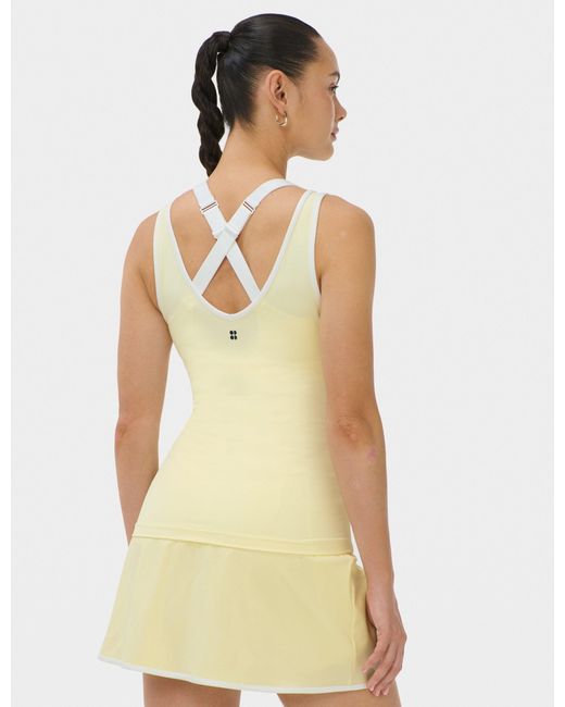 Sweaty Betty Green Women's Pro Racket Power Tank