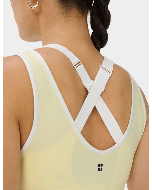 Sweaty Betty Green Women's Pro Racket Power Tank