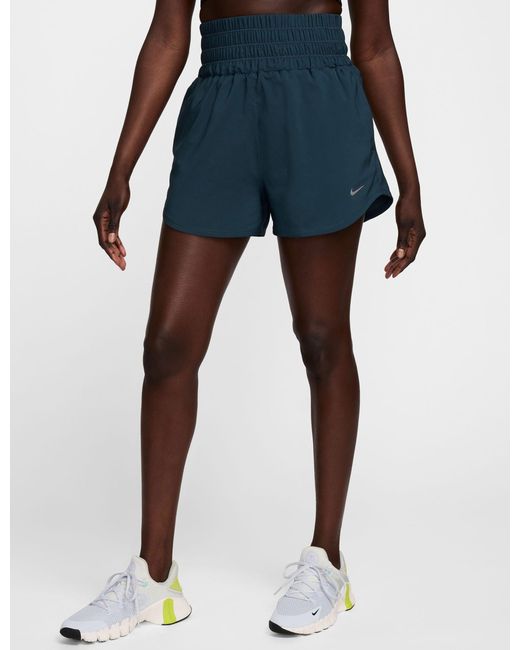 Nike Blue One Ultra High 3" Brief-lined Shorts