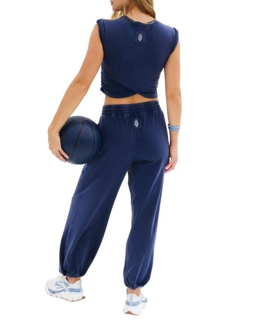 Fp Movement Blue Women's Hot Shot Crossover Set