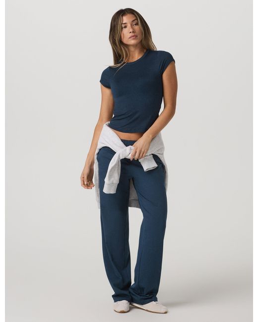 vuori Blue Women's Modern Straight Leg Pant