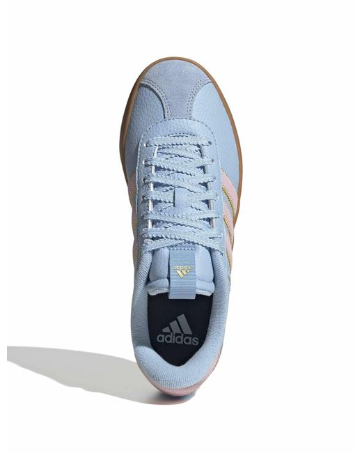 Adidas Blue Women's Vl Court 3.0 Shoes