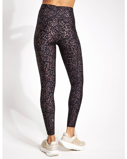 GOODMOVE Black Women's Go Move Printed High Waisted Gym leggings