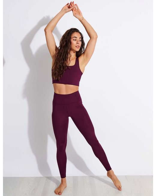 GIRLFRIEND COLLECTIVE Purple Women's Paloma Sports Bra Classic