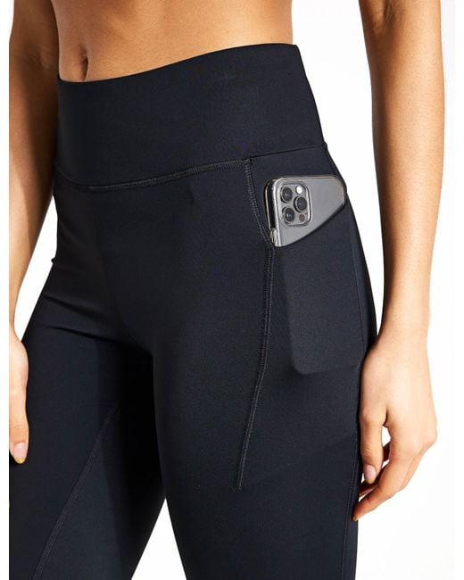 GOODMOVE Blue Women's Go Train High Waisted Gym leggings