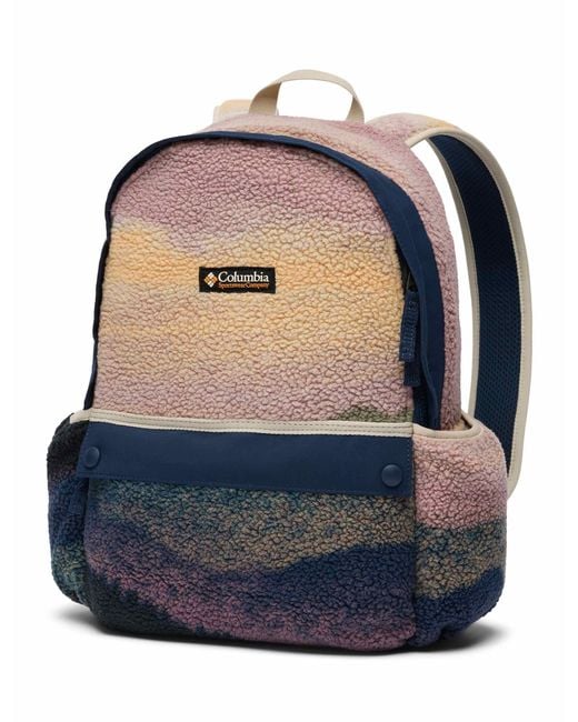 Columbia Blue Women's Helvetia Ii 14l Sherpa Printed Backpack