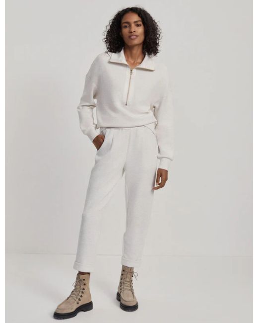 Varley White Women's The Rolled Cuff Pant 25"