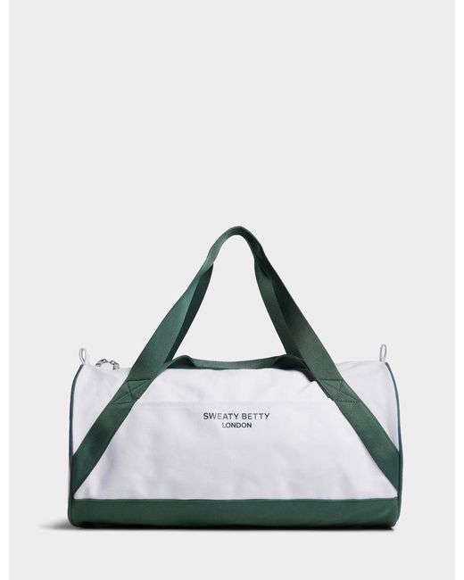 Sweaty Betty Green Women's Sb Canvas Duffel Bag