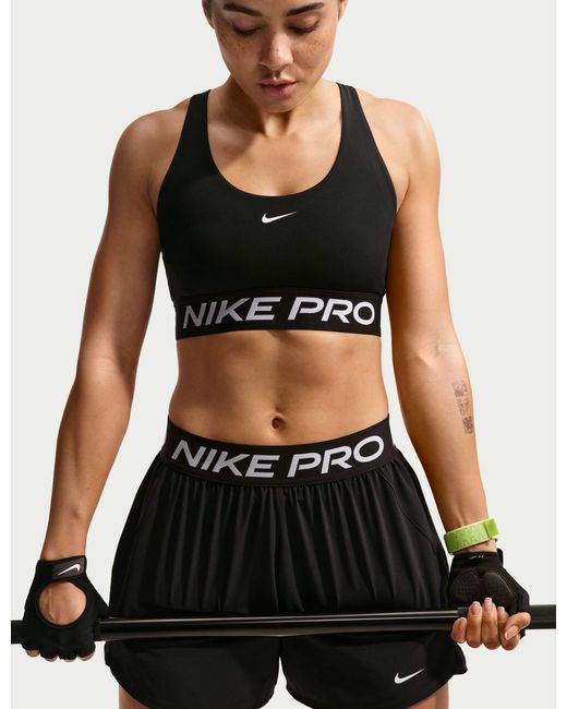 Nike Black Women's Pro 365 Light Support Sports Bra