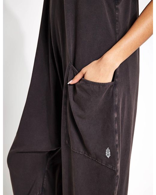 Fp Movement Black Women's Hot Shot Onesie