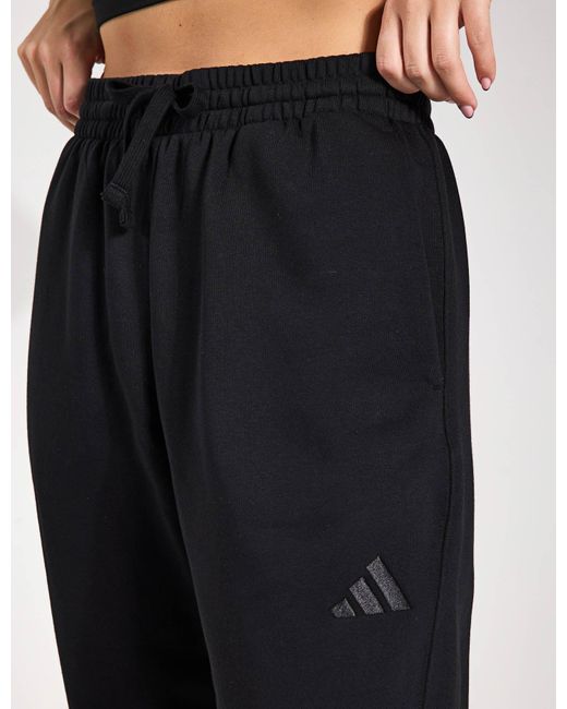 Adidas Black Women's All Szn Fleece Loose joggers