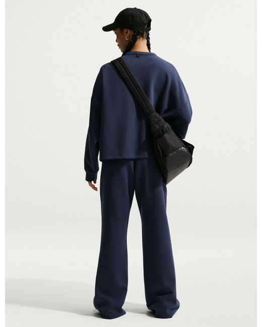 Nike Blue Women's 24.7 Impossiblysoft Dri-fit Oversized Top