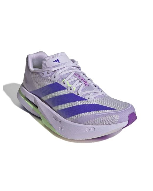 Adidas Blue Women's Adizero Boston 13 Shoes