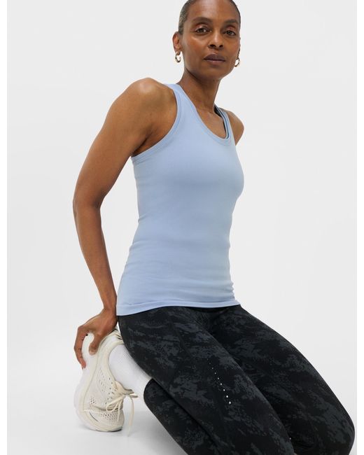 Sweaty Betty Blue Women's Athlete Seamless Workout Vest