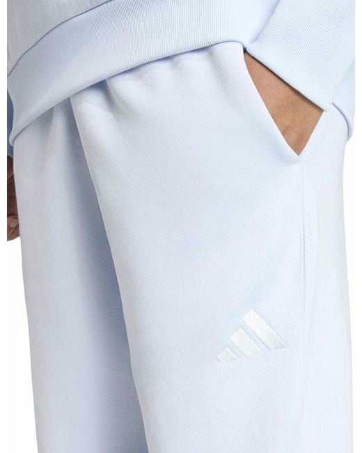 Adidas Blue Women's All Szn Fleece Loose joggers