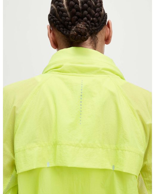 GOODMOVE Green Women's Stormwear Hooded Zip Up Running Jacket