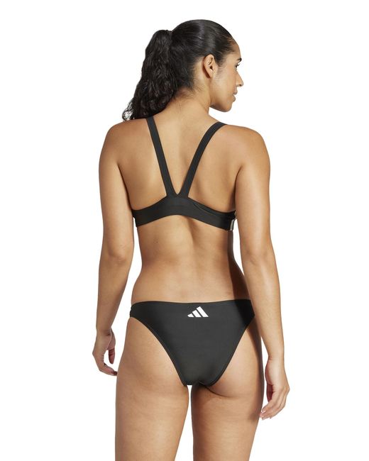 Adidas Multicolor 3-Stripes V-Back Bikini