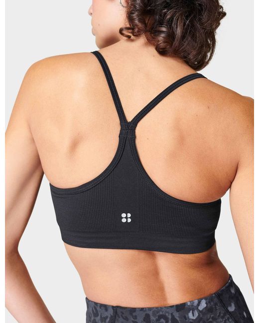 Sweaty Betty Blue Women's Spirit Restored Light Support Sports Bra
