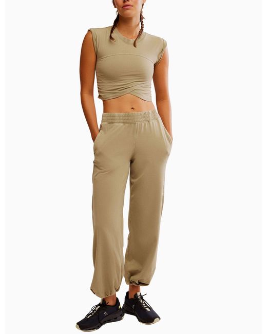 Fp Movement Metallic Women's Hot Shot Crossover Set