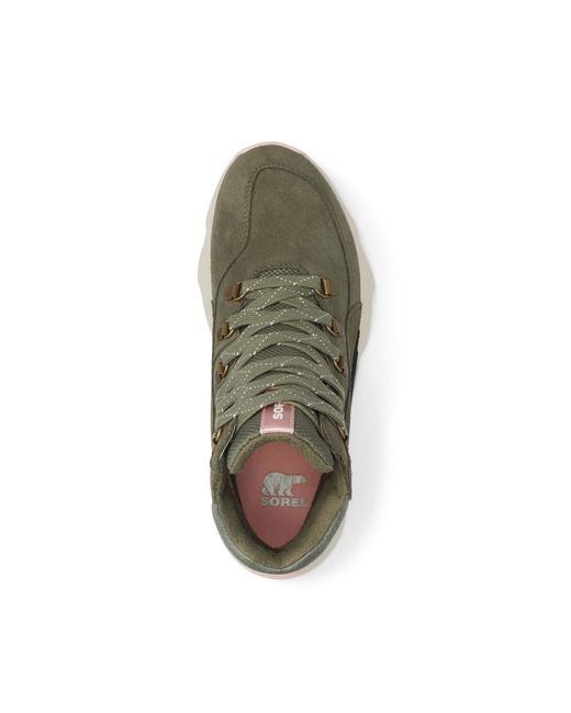 Sorel Multicolor Kinetictm Impact Conquest Stone Green Chalk Waterproof Sneaker Boots
