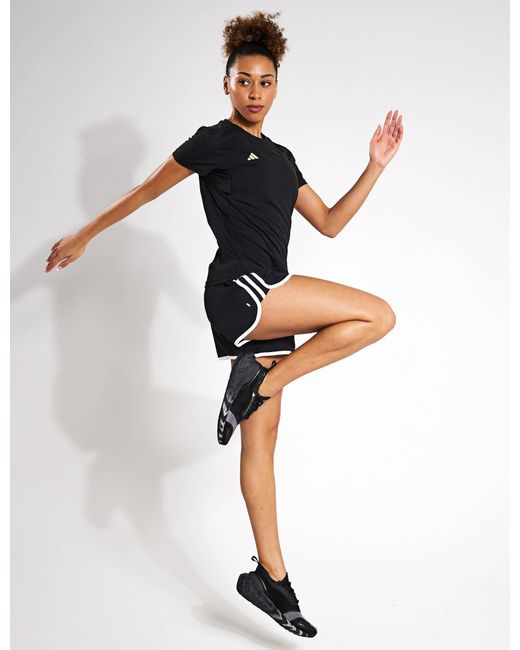 Adidas Blue Women's Adizero Essentials Running T-shirt