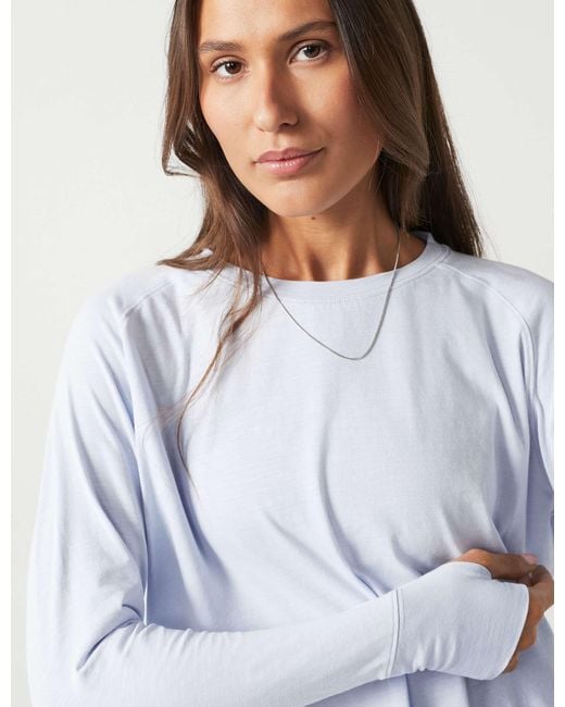 Lilybod White Women's Clare Vintage Washed Slub