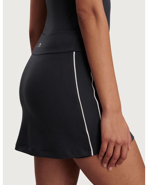 Varley Black Women's Tani High Waisted Skort 14