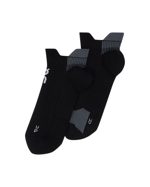 On Shoes Black Women's Performance Run Sock Low