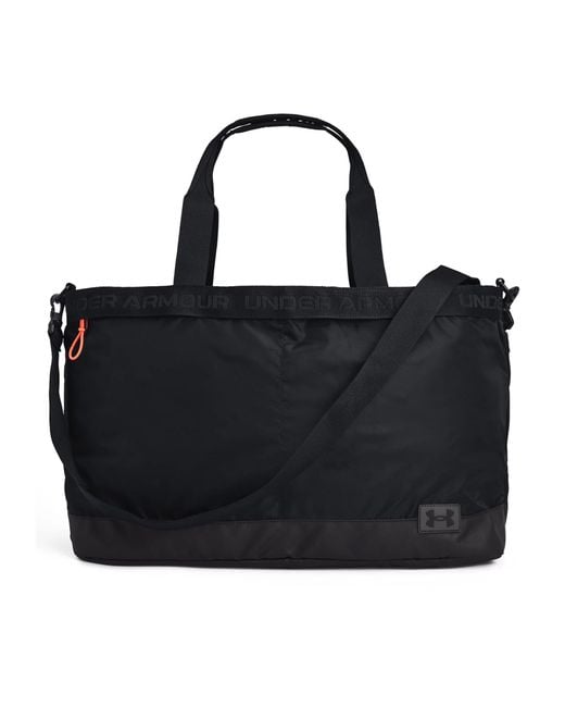 Under Armour Essentials Signature Tote Bag in Black Lyst