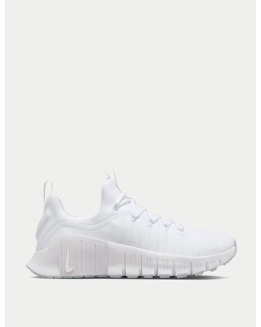 Nike White Women's Free Metcon 6 Shoes