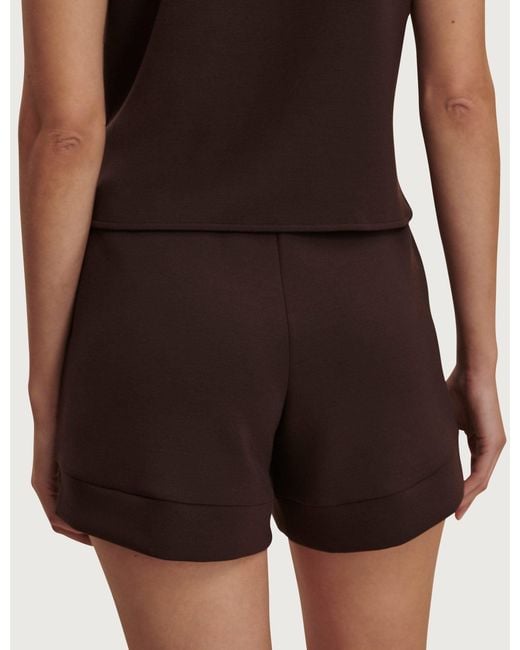 Varley Brown Women's Atrium High Waisted Short 4.5"