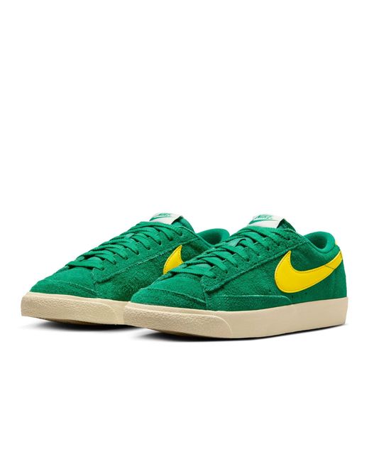 Nike Green Women's Blazer Low '77 Vintage Shoes