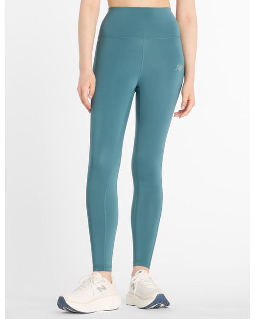 New Balance Blue Women's Sport High Waisted legging 25"