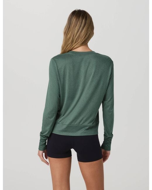 vuori Green Women's Daydream Crew