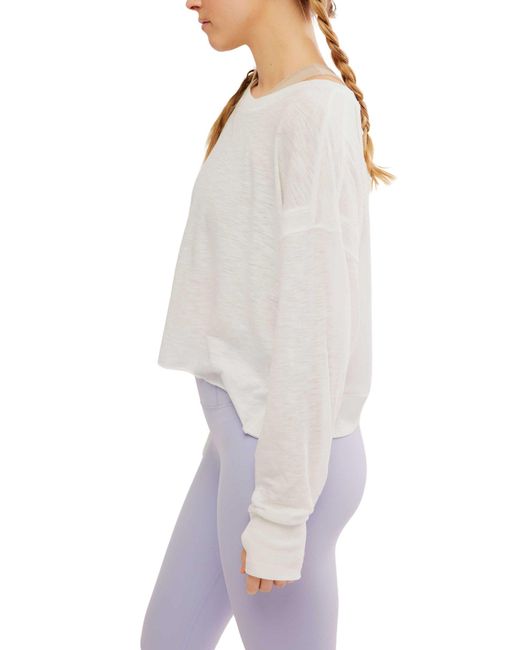 Fp Movement White Women's My Time Layer