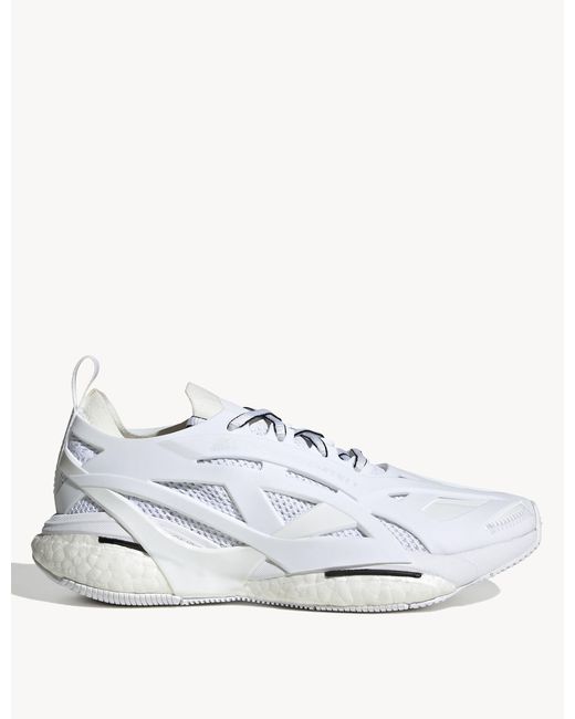 Adidas By Stella McCartney White Solarglide Running Shoes