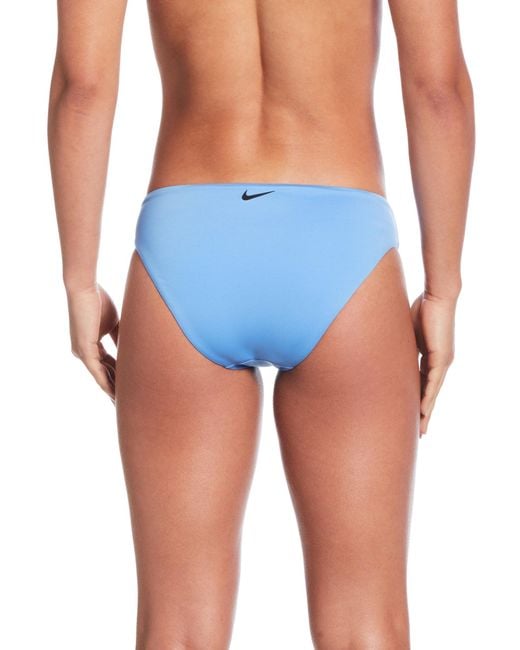 Nike Blue Women's Effortless Essential Hipster Bikini Bottom