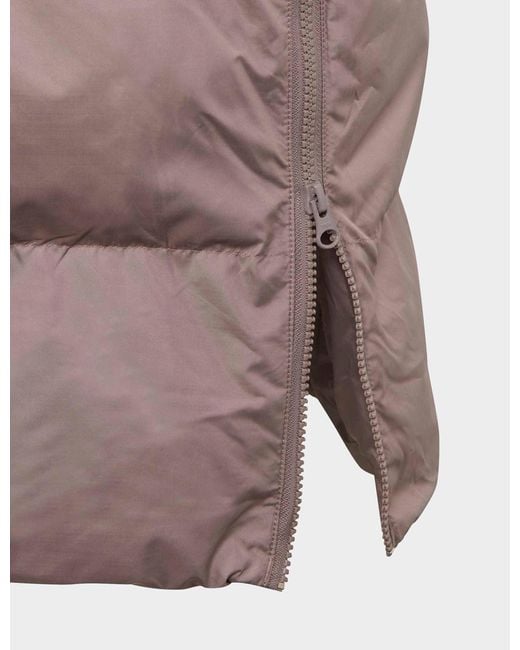 Adidas By Stella McCartney Gray Long Padded Jacket