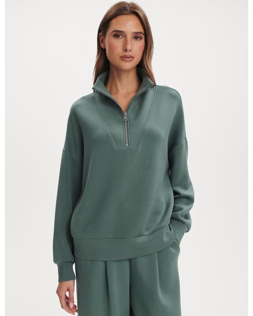 Varley Green Women's Hawley Half Zip Sweat