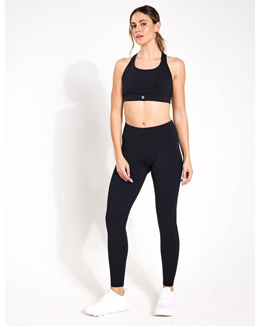 Sweaty Betty Blue Women's Power Gym leggings