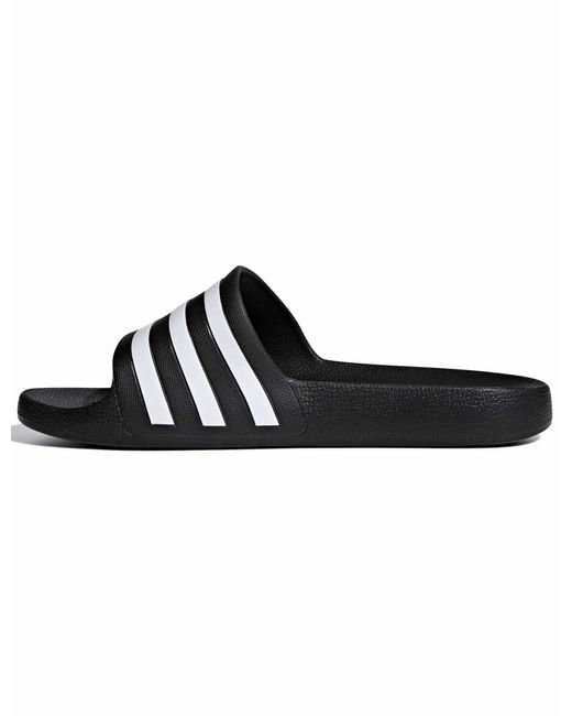 Adidas White Women's Adilette Aqua Slides