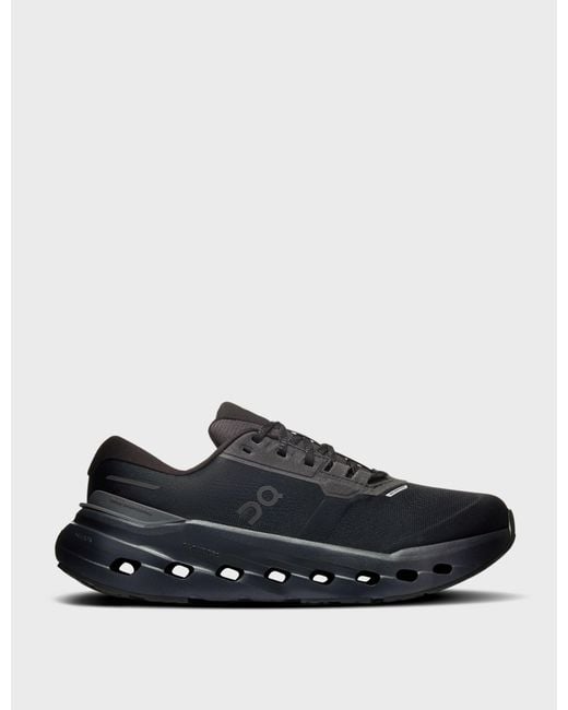 On Shoes Black Women's Cloudrunner 3 Waterproof